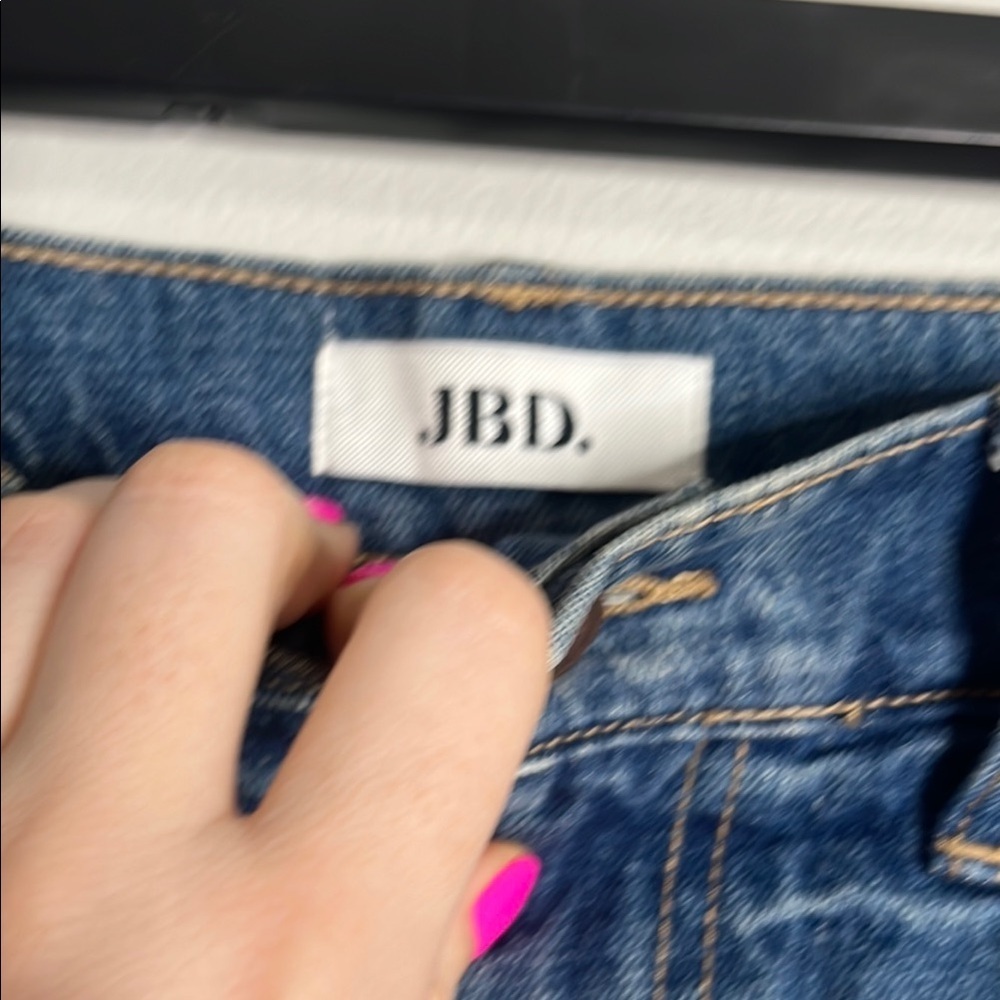 Denim Mini Skirt - Picture 2 of 3